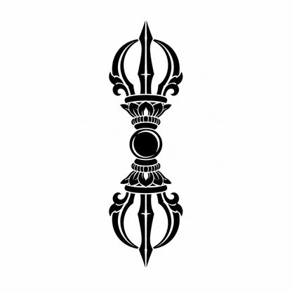 Vajra Dorje Buddhist Mysticism Temporary Tattoo