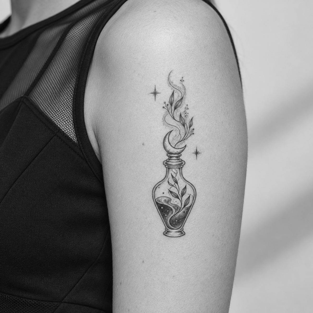 Moon Potion Temporary Tattoo