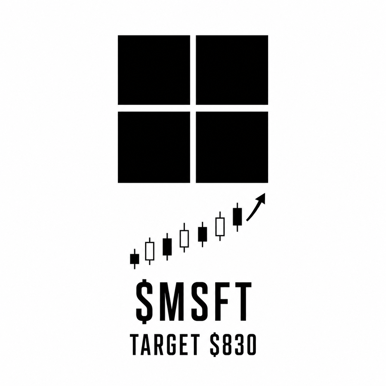 Microsoft MSFT Investor Temporary Tattoo – Stock Market Fan Gear