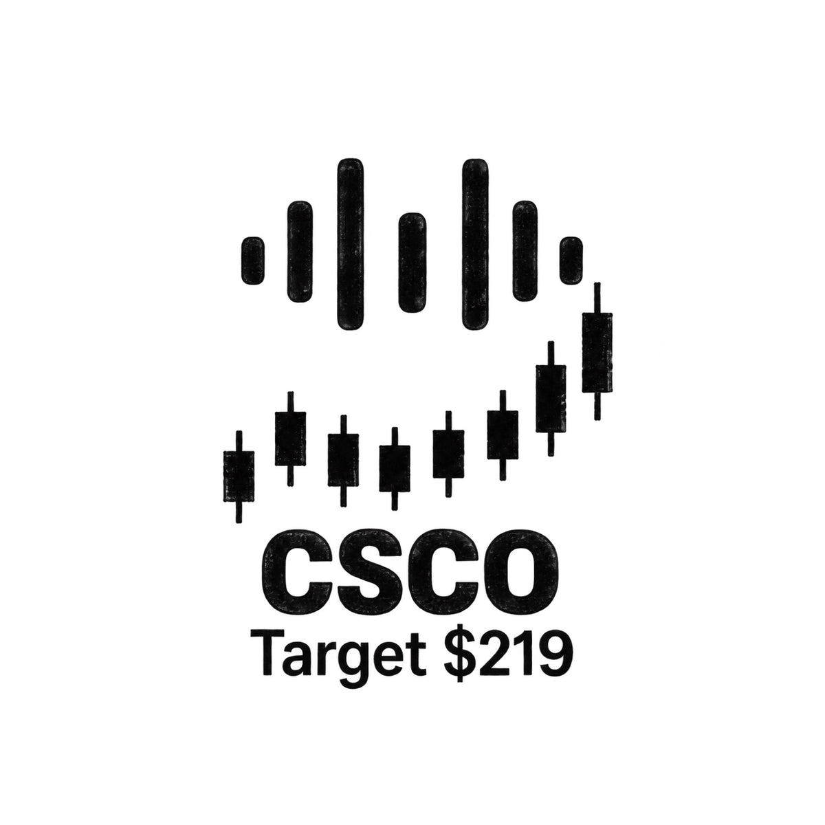 nasdaq 100 top 20 csco blackwork graphic Temporary Tattoo