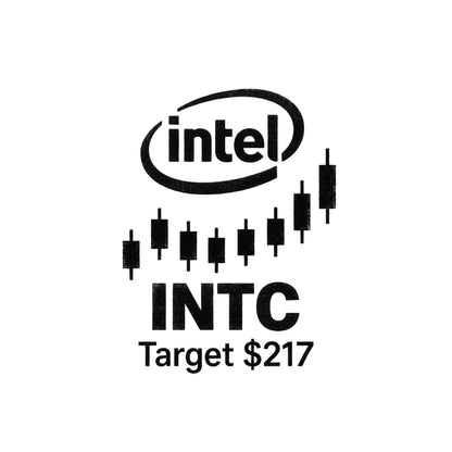 nasdaq 100 top 20 intc blackwork graphic Temporary Tattoo