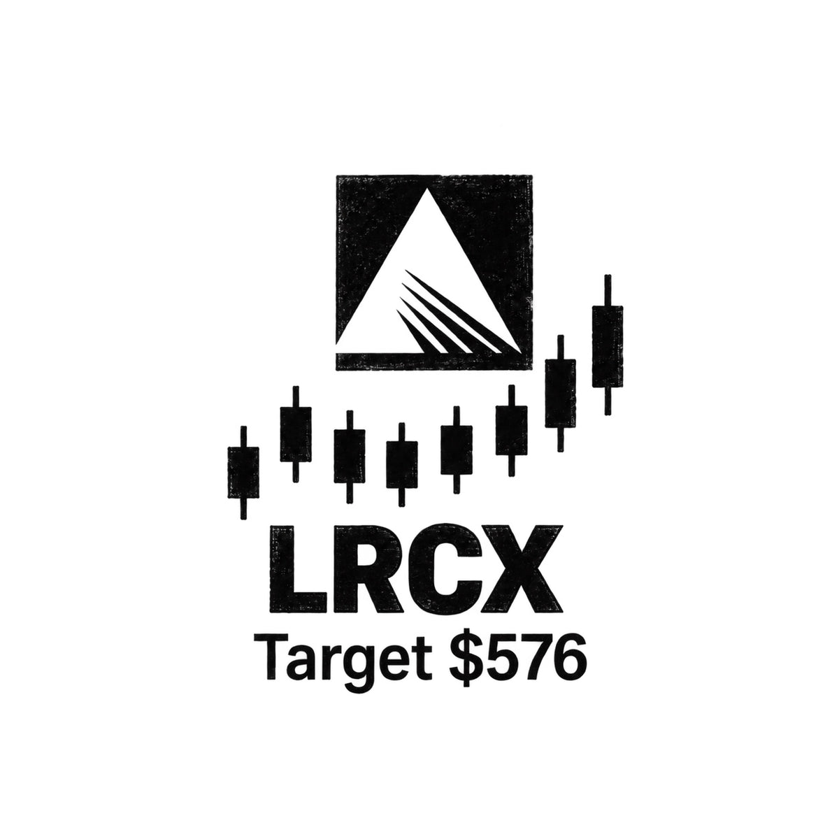 nasdaq 100 top 20 lrcx blackwork graphic Temporary Tattoo