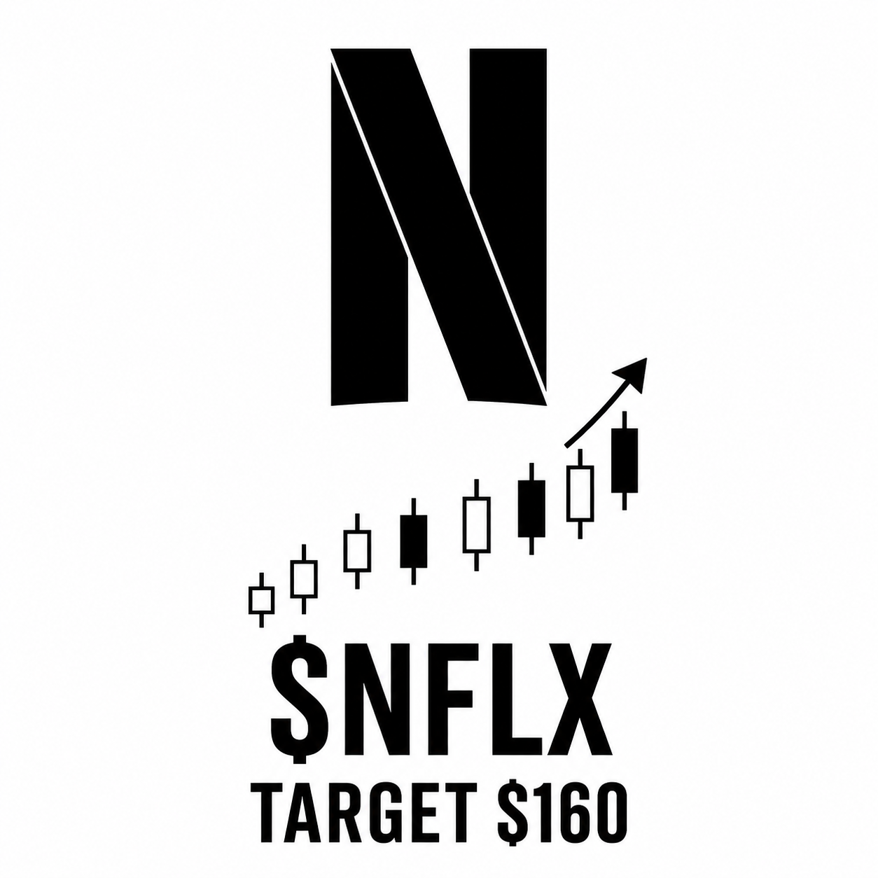 Netflix NFLX Investor Temporary Tattoo
