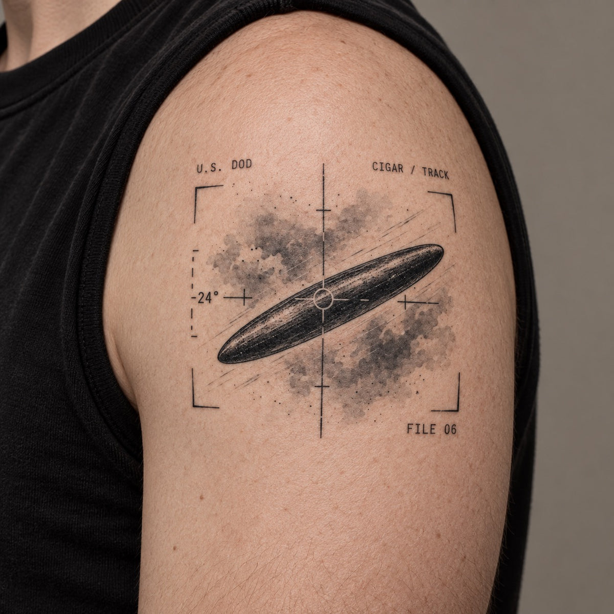 Cigar Temporary Tattoo | Superink Lab