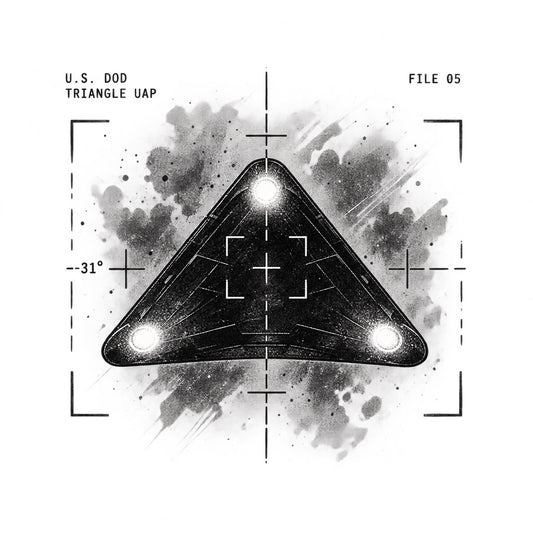 Triangle Temporary Tattoo – Geometric Design